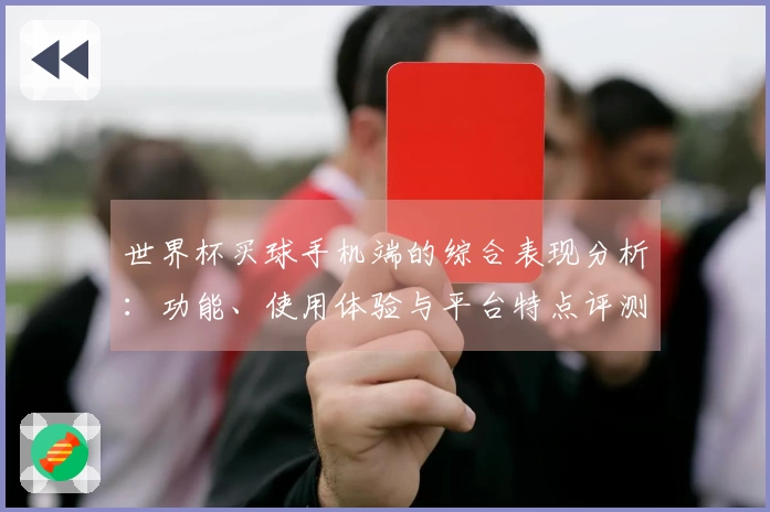 世界杯买球手机端的综合表现分析：功能、使用体验与平台特点评测