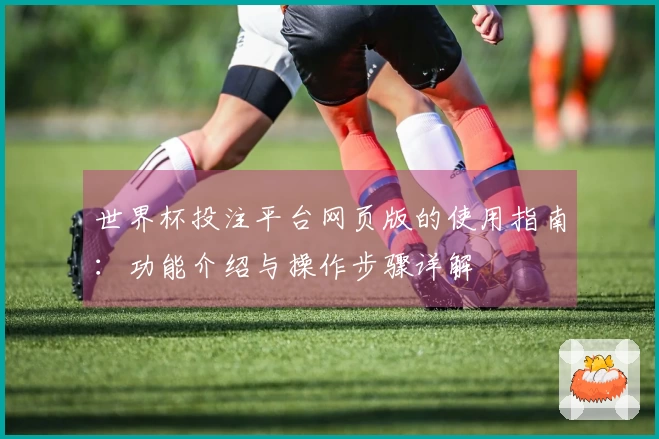 世界杯投注平台网页版的使用指南：功能介绍与操作步骤详解